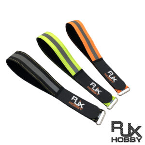 RJX 2pcs (Kevlar thread stitching) Reflective Battery strap