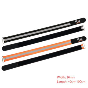 RJX 2pcs (Kevlar thread stitching) Reflective Battery strap 003 - Image 3