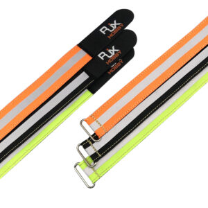 RJX 2pcs (Kevlar thread stitching) Reflective Battery strap 003