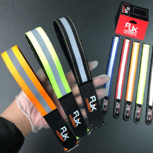 RJX 2pcs (Kevlar thread stitching) Reflective Battery strap 003 - Image 2